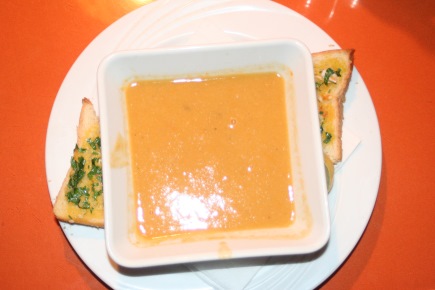 Fragrant squash soup at Coral Coast Hotel / Photo: Katerina Lorenzatos Makris
