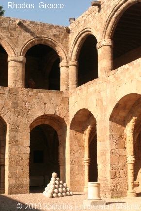 Spicy Postcard from Archaeological Museum of Rhodes