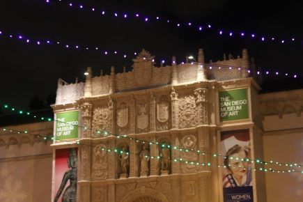 San Diego Museum of Art decked out for the holidays Photo: Katerina Lorenzatos Makris