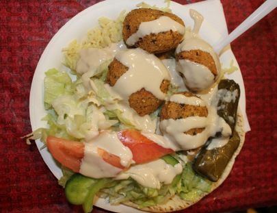 Postcard from Spicy: Fluffy falafel with a kick at December Nights festival