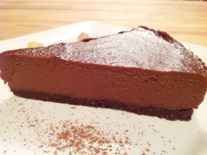 One of my many fantasies: Rhea Parsons’ Almost Raw Chocolate Hazelnut Cheesecake from her site The ‘V’ Word / Photo: The 'V' Word