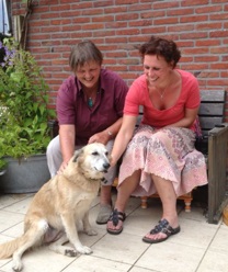 Asha enjoys life with her forever family, thanks to her rescuer Annelies and Stichting AAI / Photo: Stichting AAI