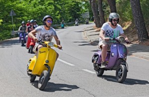 To this day when I hear moped or motorcycle engines, my heart races and I stop to and make sure they don't come anywhere near me.