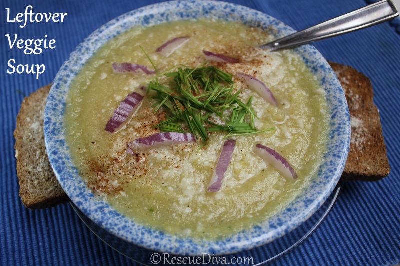 Leftover Veggie Soup (Vegan)